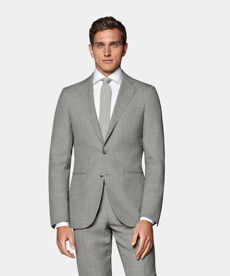 Light Grey Perennial Lazio Suit