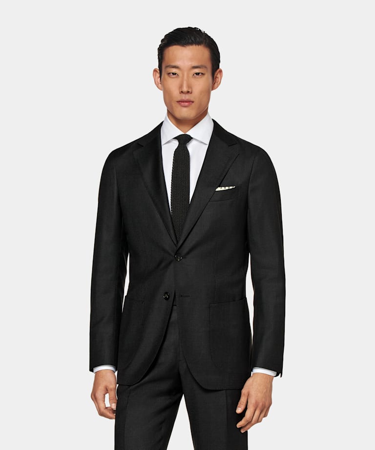 Dark Grey Custom Made Suit