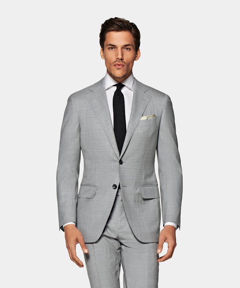 Light Grey Lazio Suit