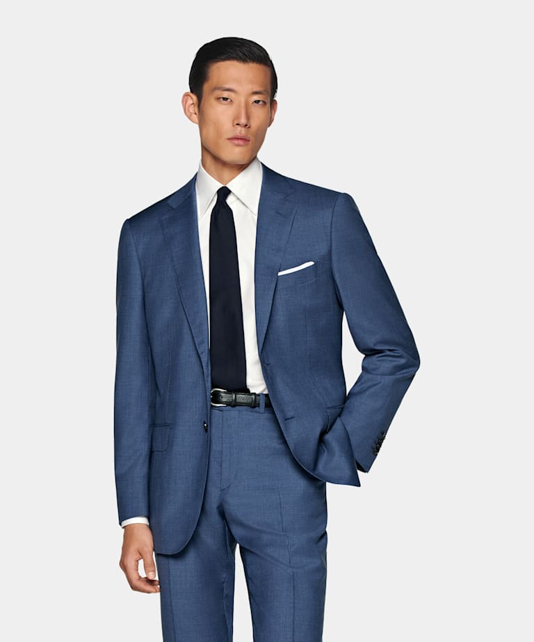 Mid Blue Perennial Napoli Suit