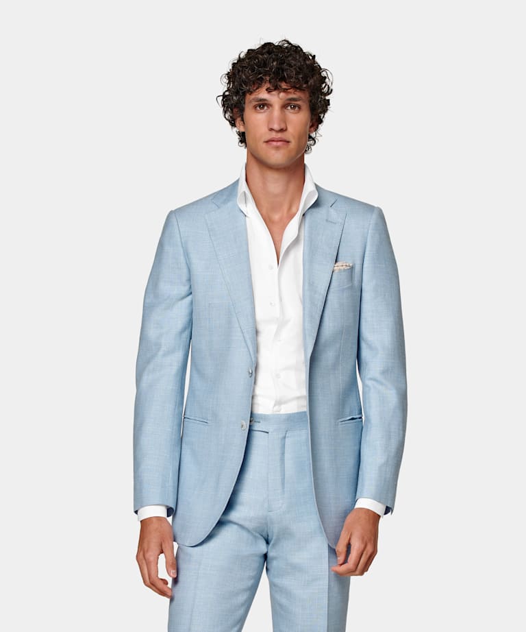 Light Blue Lazio Suit