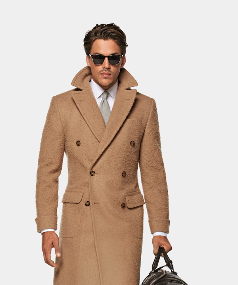 Suitsupply camel overcoat clearance