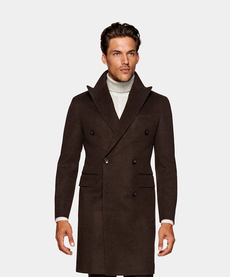 Mid Brown Overcoat