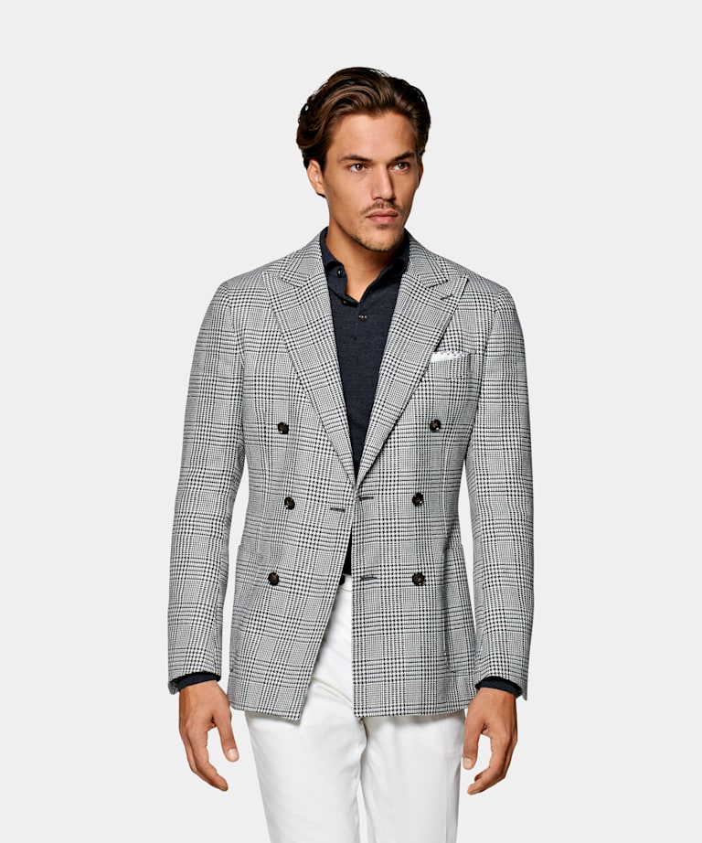 Grey Havana Jacket Pure Wool Single Breasted Suitsupply Online Store