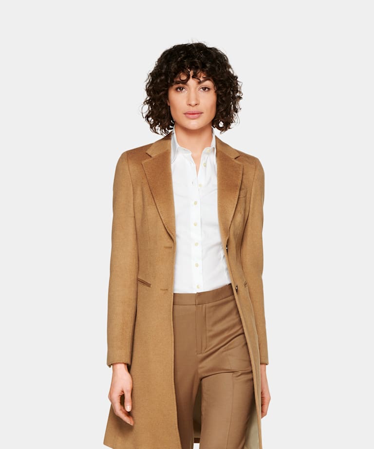 Suitsupply camel overcoat Clearance
