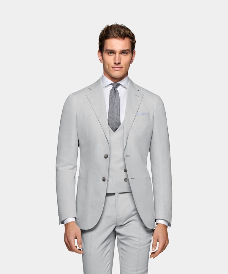 J.Ferrar Men's 38 Short Grey Suit Clearance SALE! Limited time!