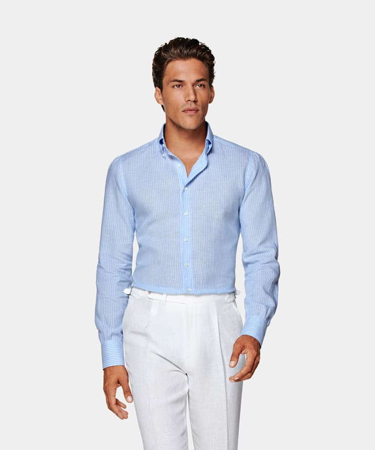 Casual Shirts | Plain, striped and checkered shirts | Suitsupply Online ...