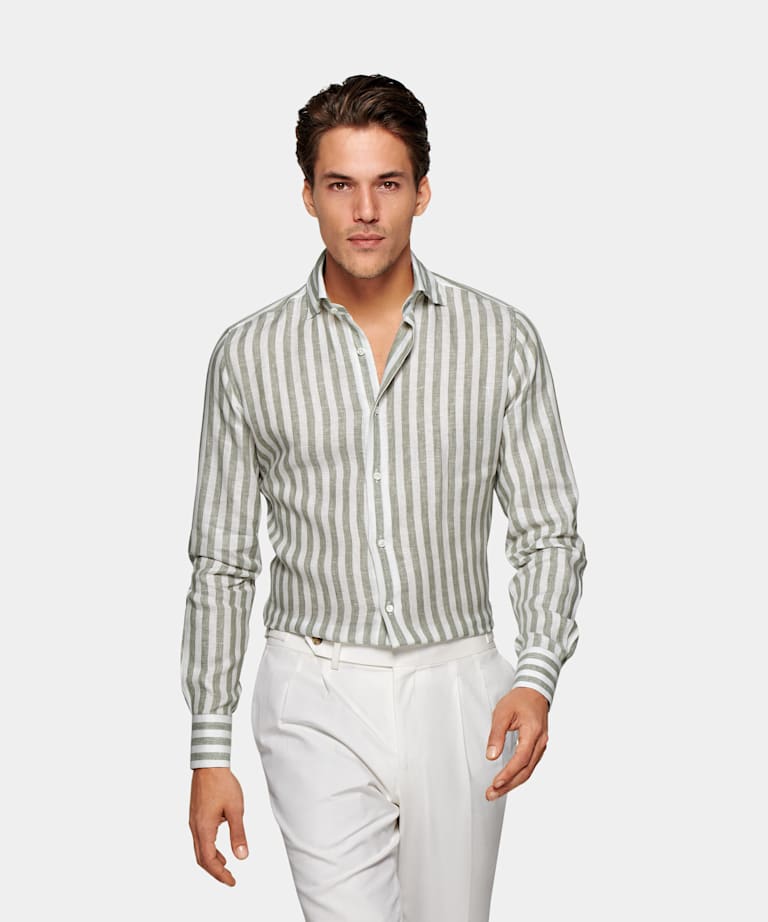 Mens Shirt OXFORD Button Down Casual.Plain & Striped,Single or Pair,Gift Him,UK