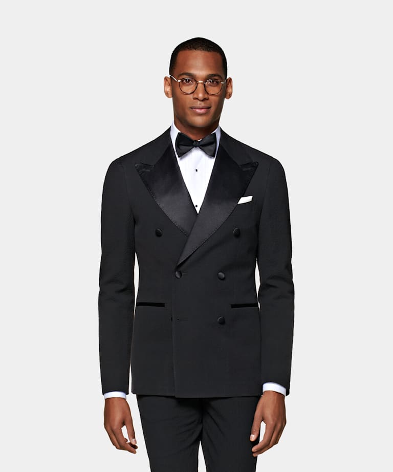 Black tux coat