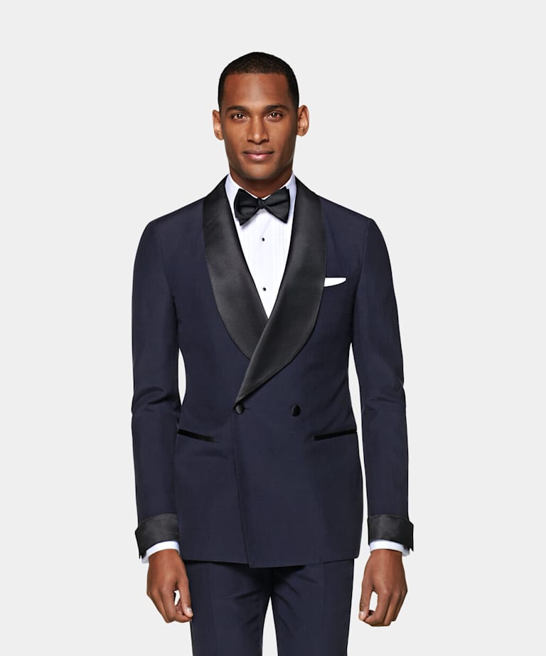 Off-White Havana Tuxedo Suit | Pure Linen Single Breasted | Suitsupply ...