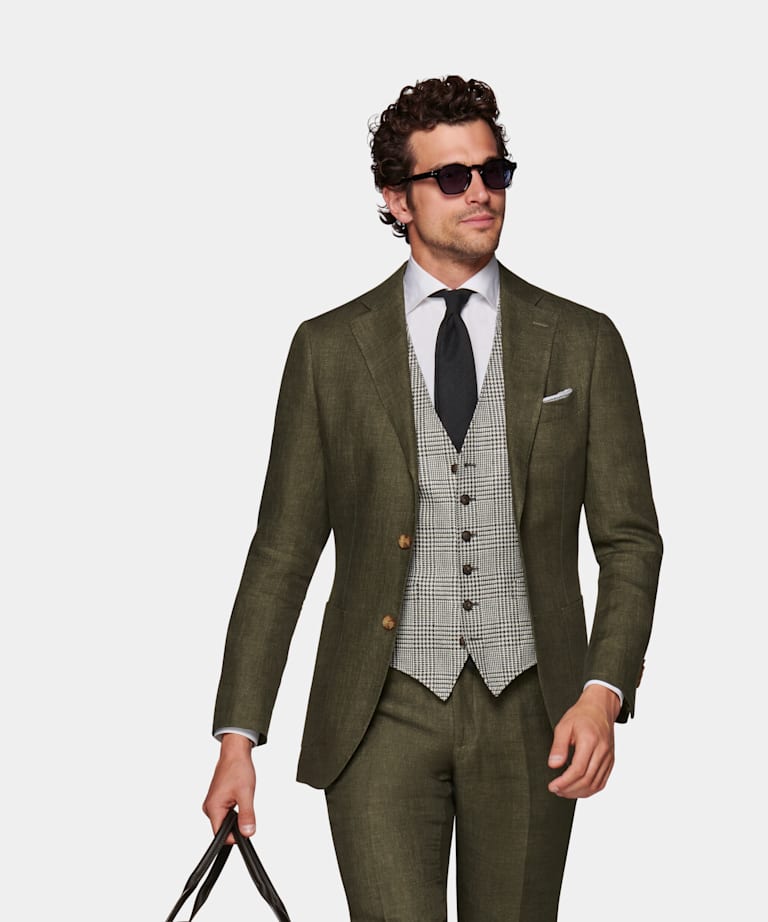 Light grey waistcoat and trousers Clearance
