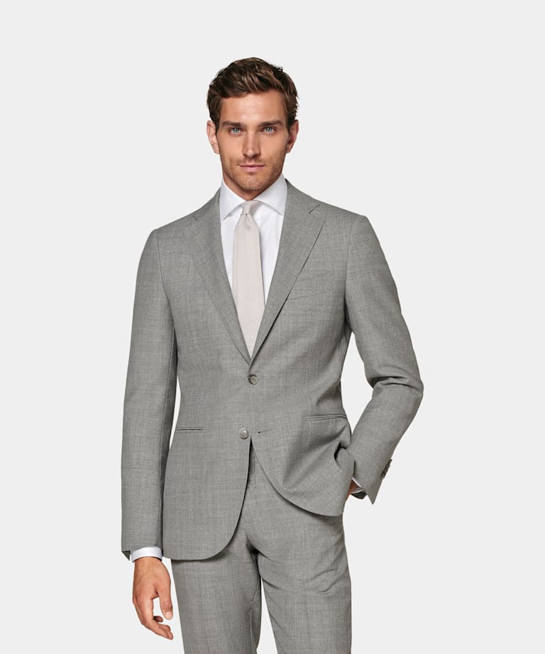 Light Grey Lazio Suit