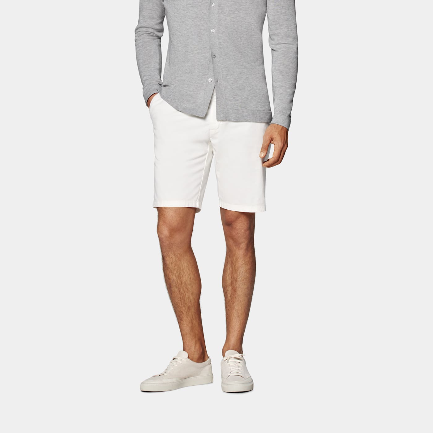 Suitsupply Off-white Porto Shorts