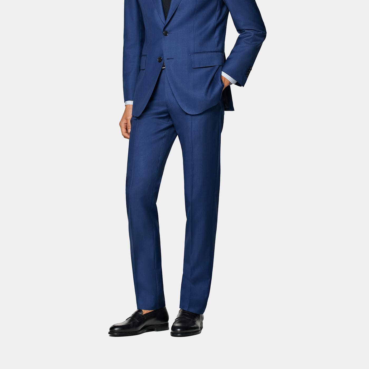 Suitsupply Mid Blue Brescia Suit Pants