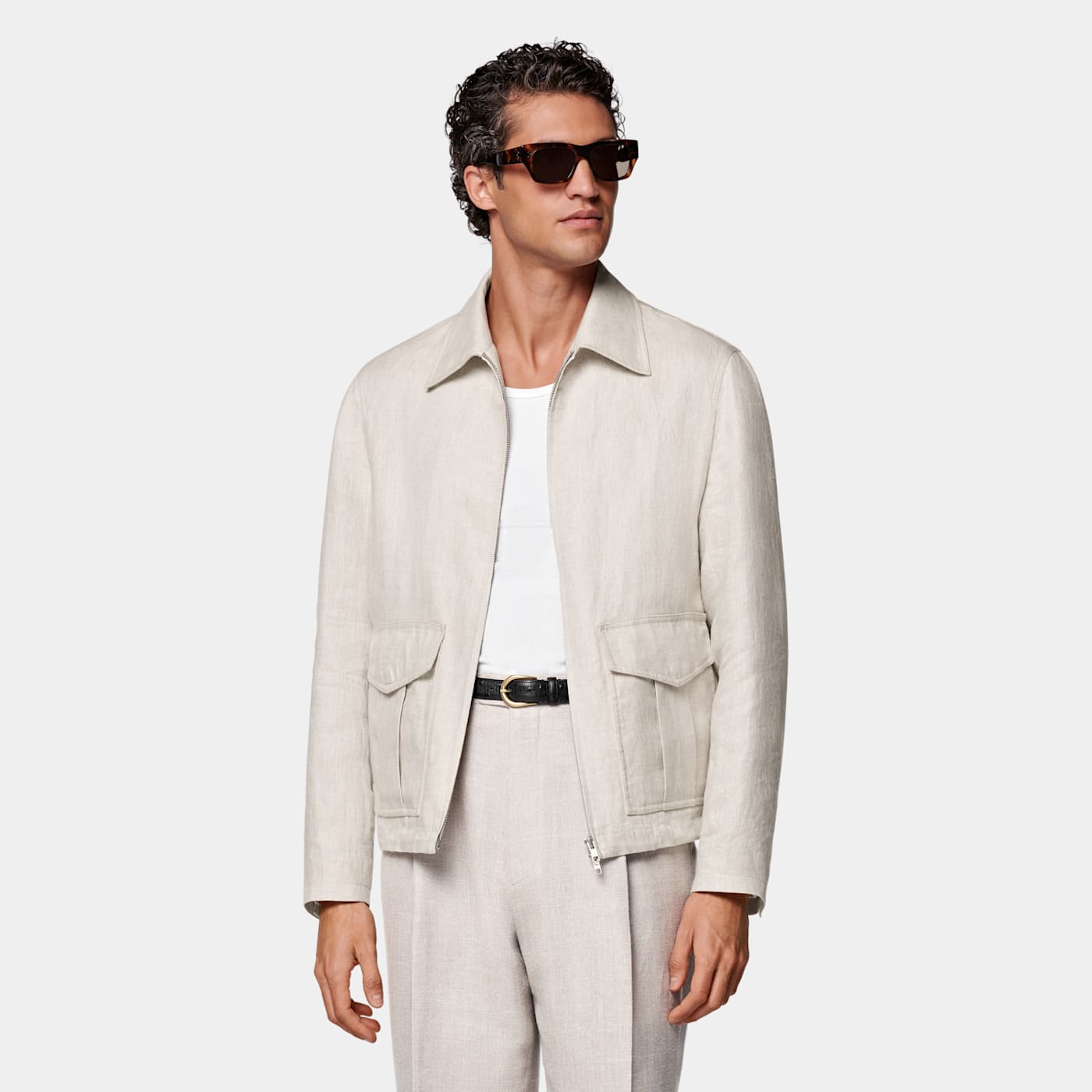 Suitsupply Sand Relaxed Fit Shirt-jacket