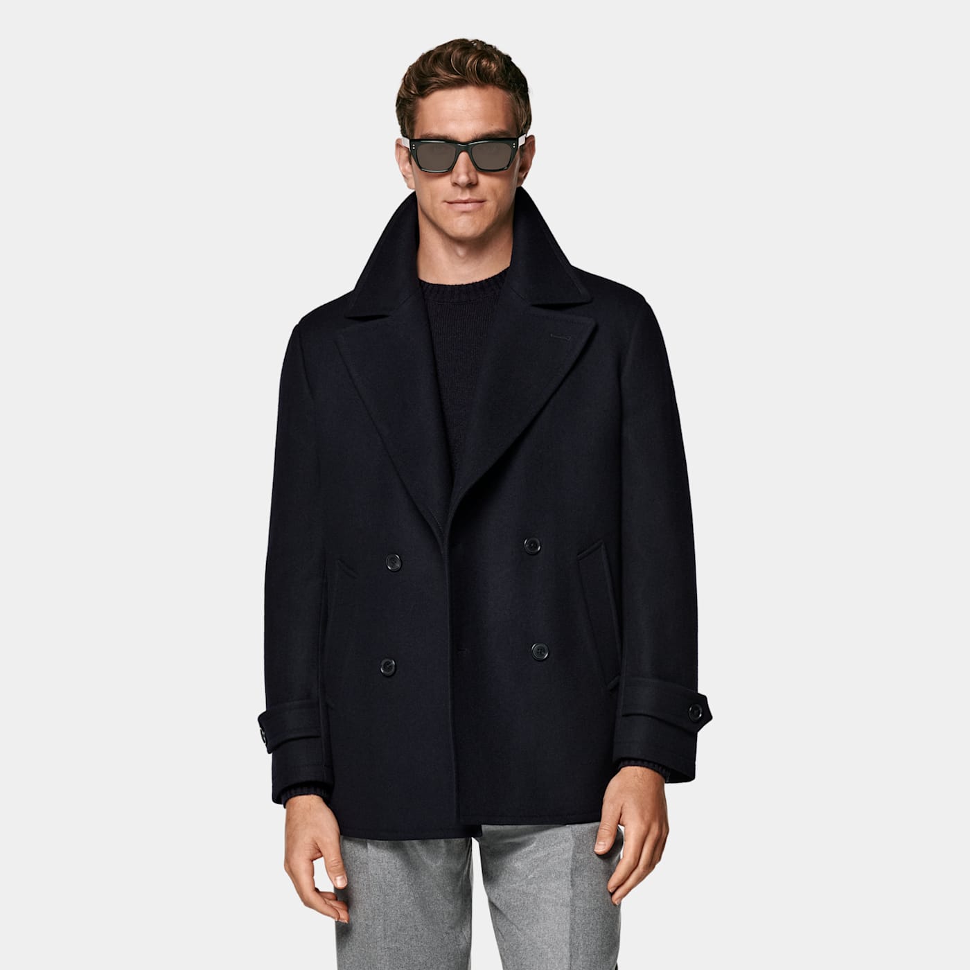 Suitsupply Navy Peacoat