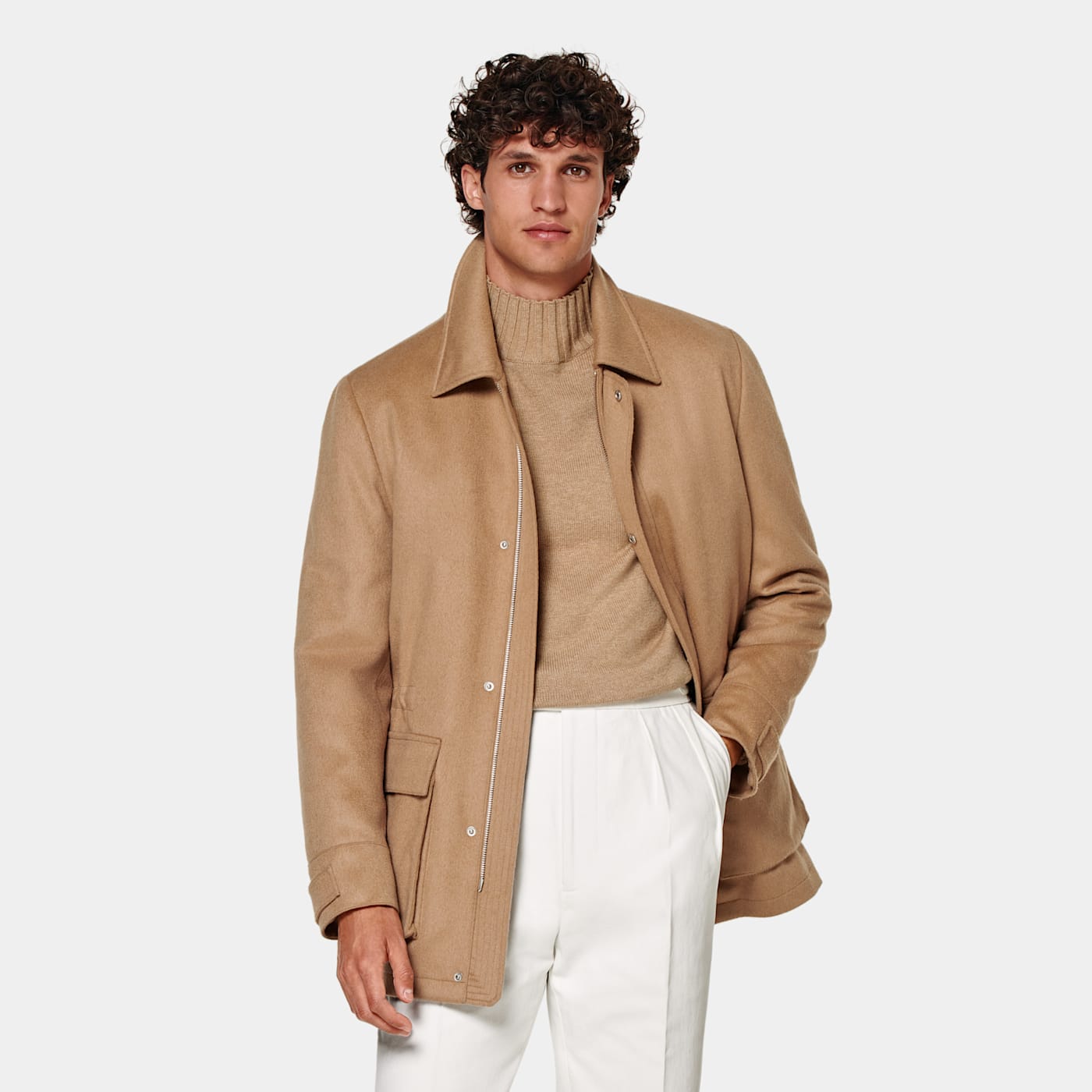 Suitsupply Mid Brown Down Field Jacket