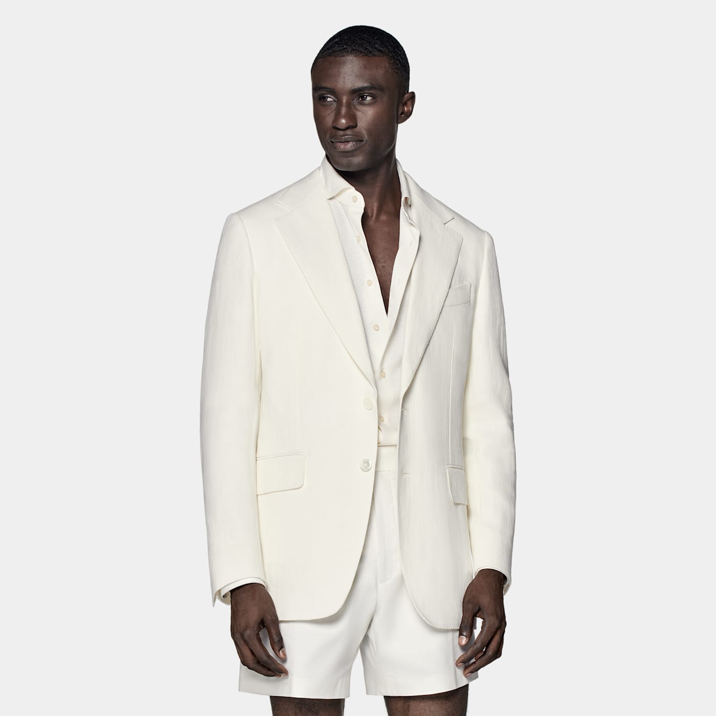 Suitsupply Off-white Milano Blazer In Neutral