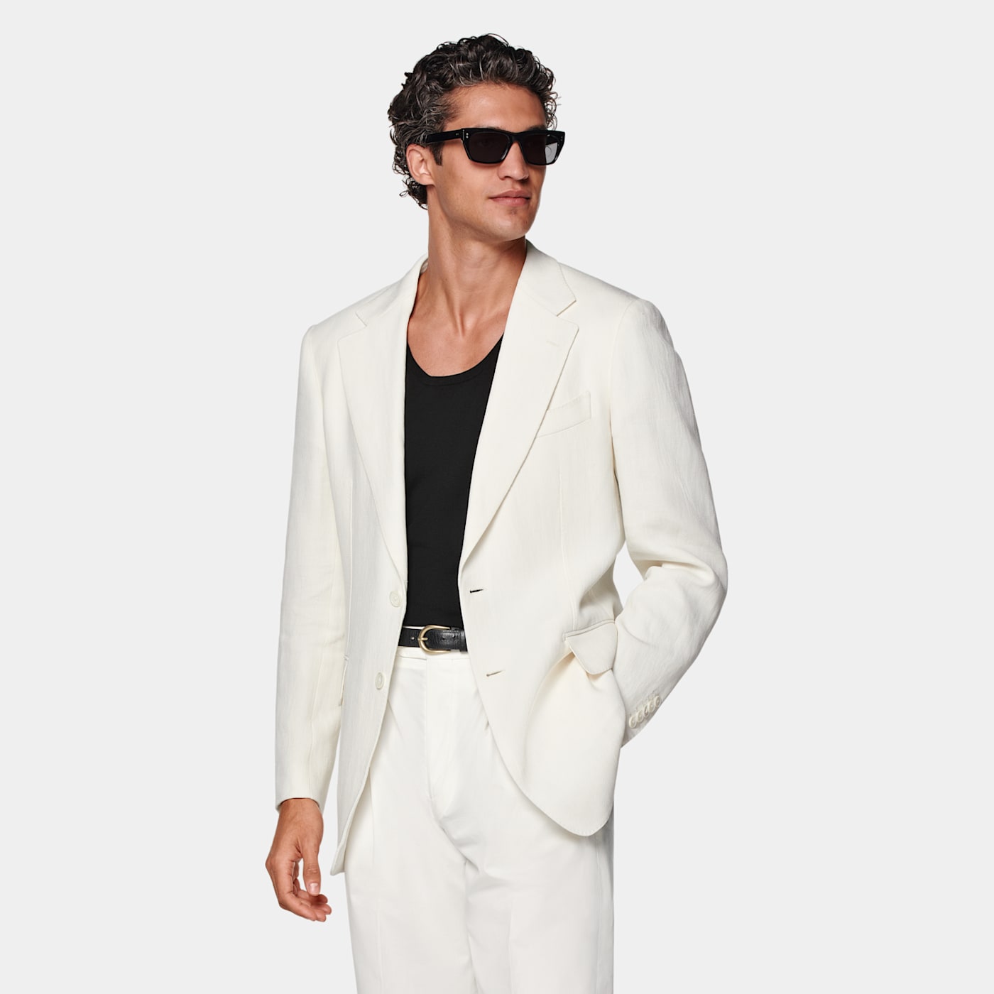 Suitsupply Off-white Tailored Fit Milano Blazer