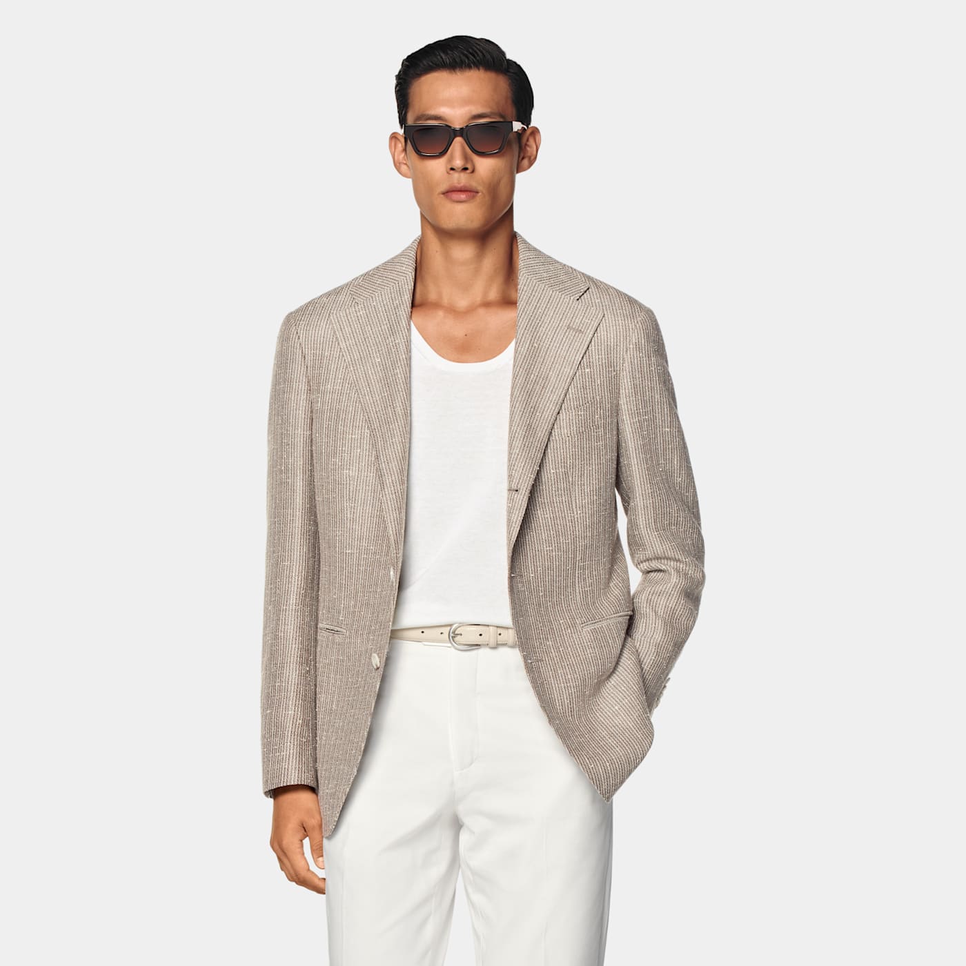 Suitsupply Blazer Roma Coupe Relaxed Taupe