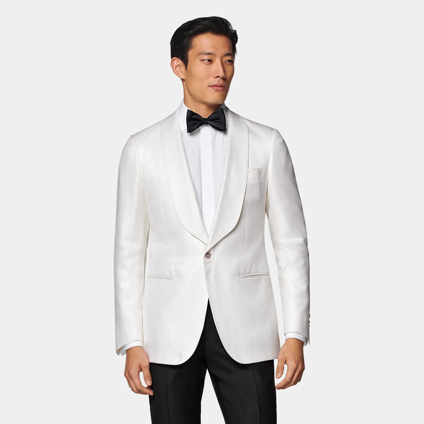 Suitsupply Off-white Tailored Fit Havana Dinner Jacket