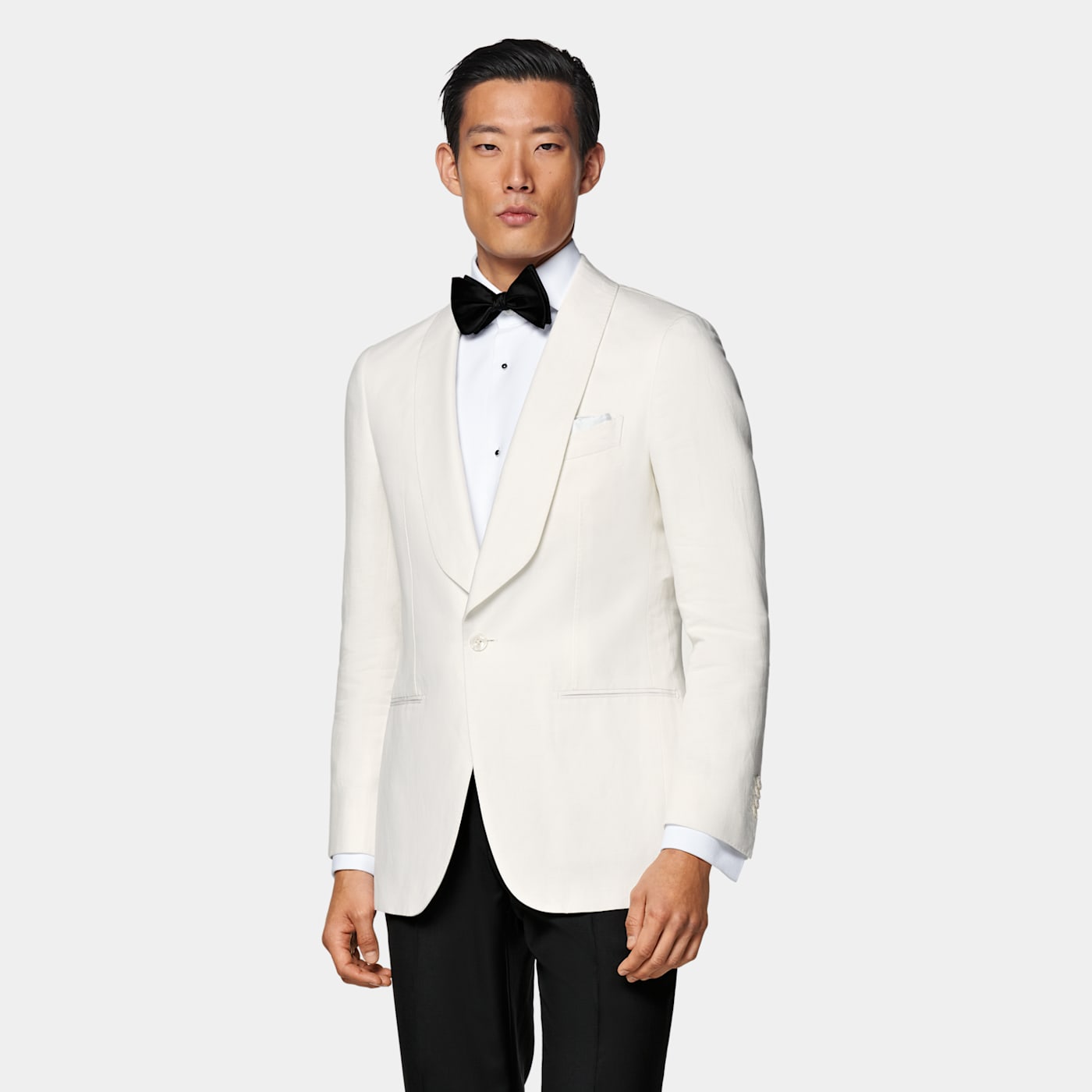 Suitsupply Off-white Tailored Fit Havana Dinner Jacket