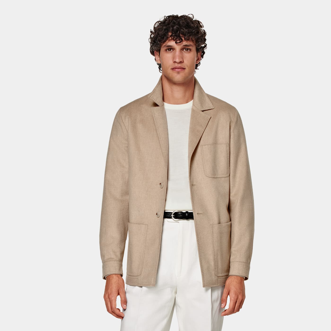 Suitsupply Light Brown Greenwich Shirt-jacket
