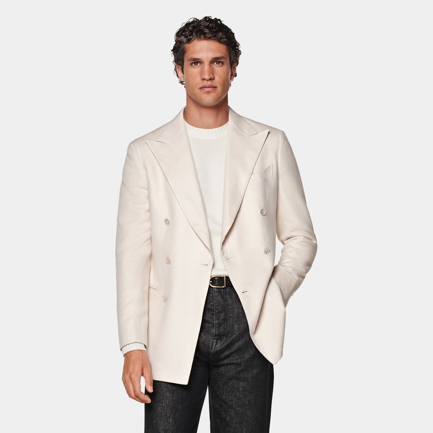Suitsupply Sand Tailored Fit Havana Blazer
