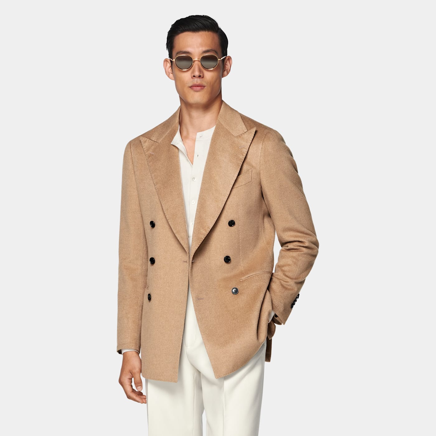 Suitsupply Mid Brown Tailored Fit Havana Blazer