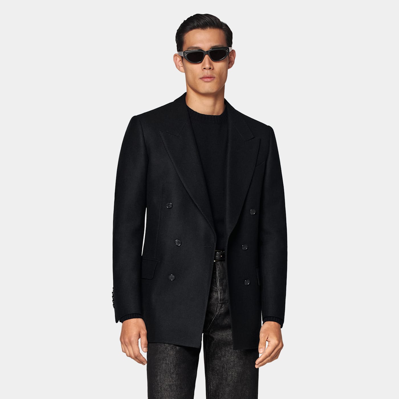 Suitsupply Black Tailored Fit Milano Blazer