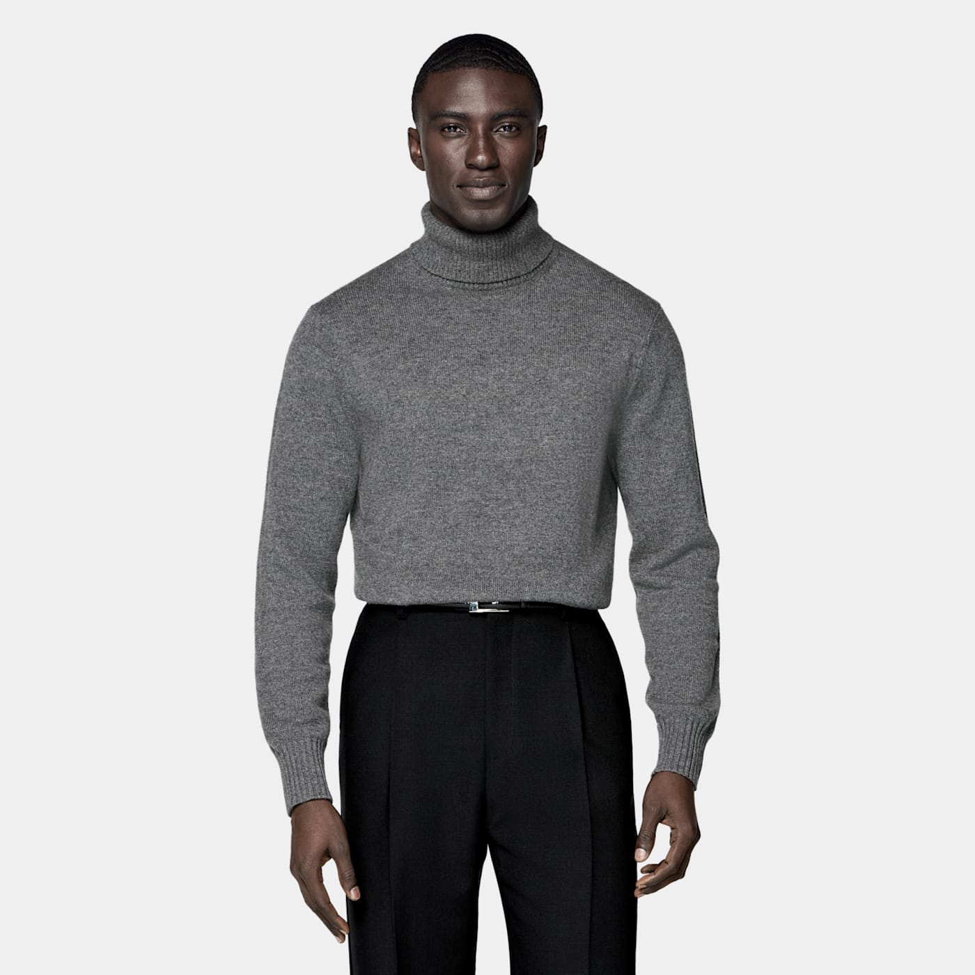 Suitsupply Mid Grey Turtleneck
