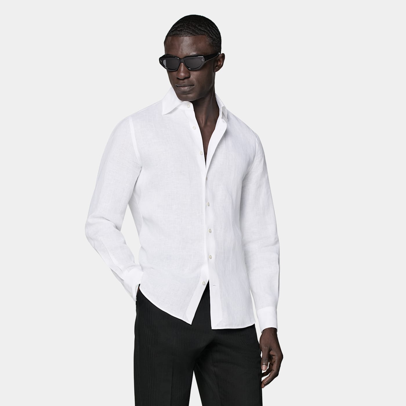Suitsupply White Slim Fit Shirt