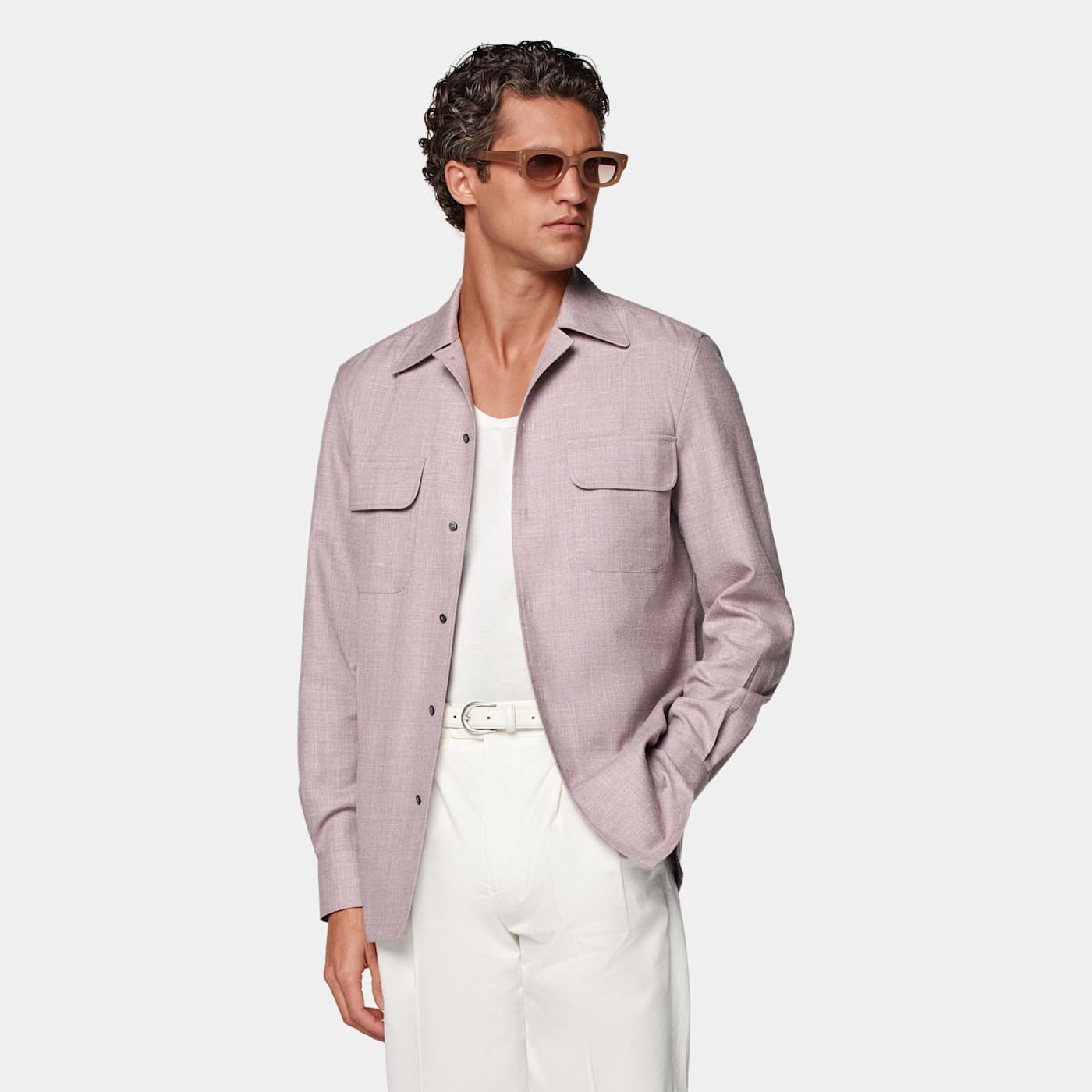 Suitsupply Veste Coupe Relaxed Violette
