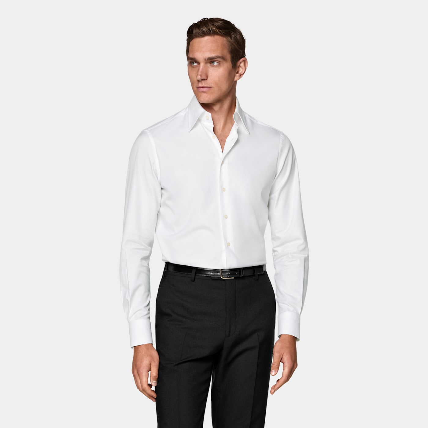 Suitsupply White Point Collar Shirt