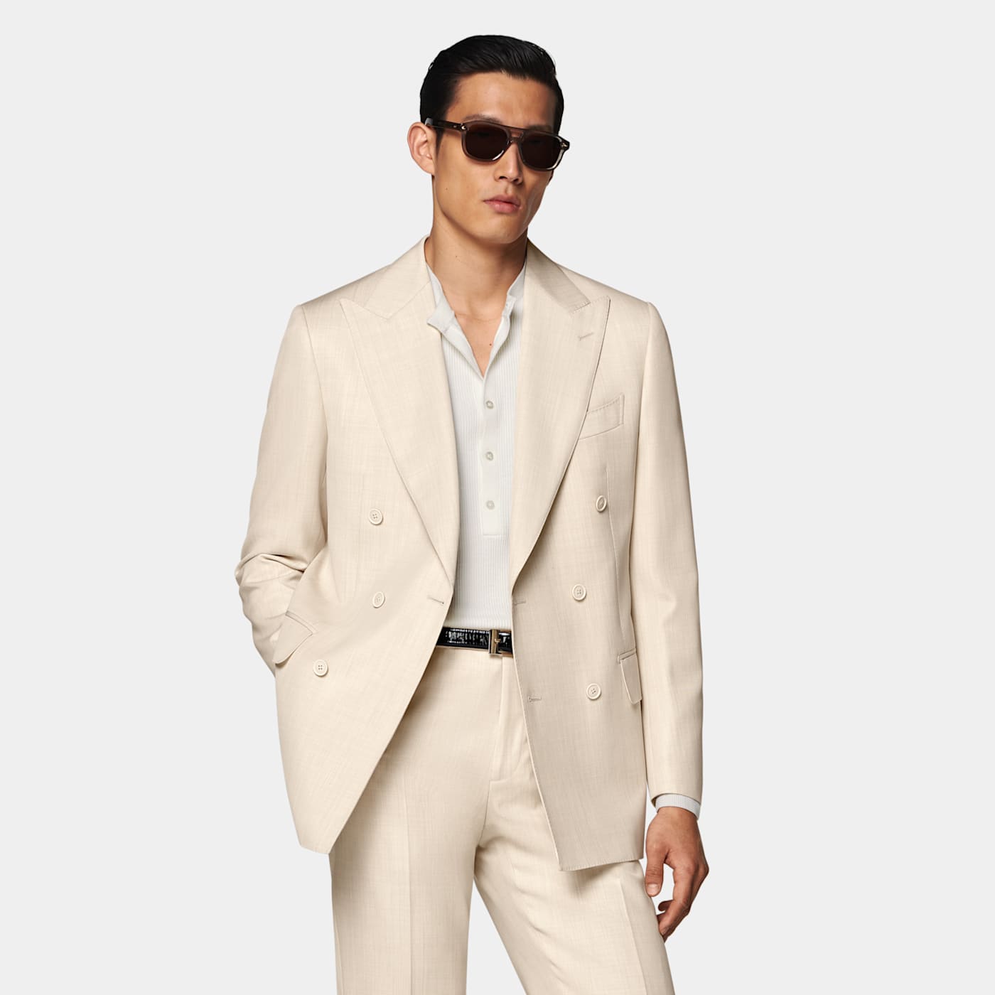 Suitsupply Sand Tailored Fit Milano Suit