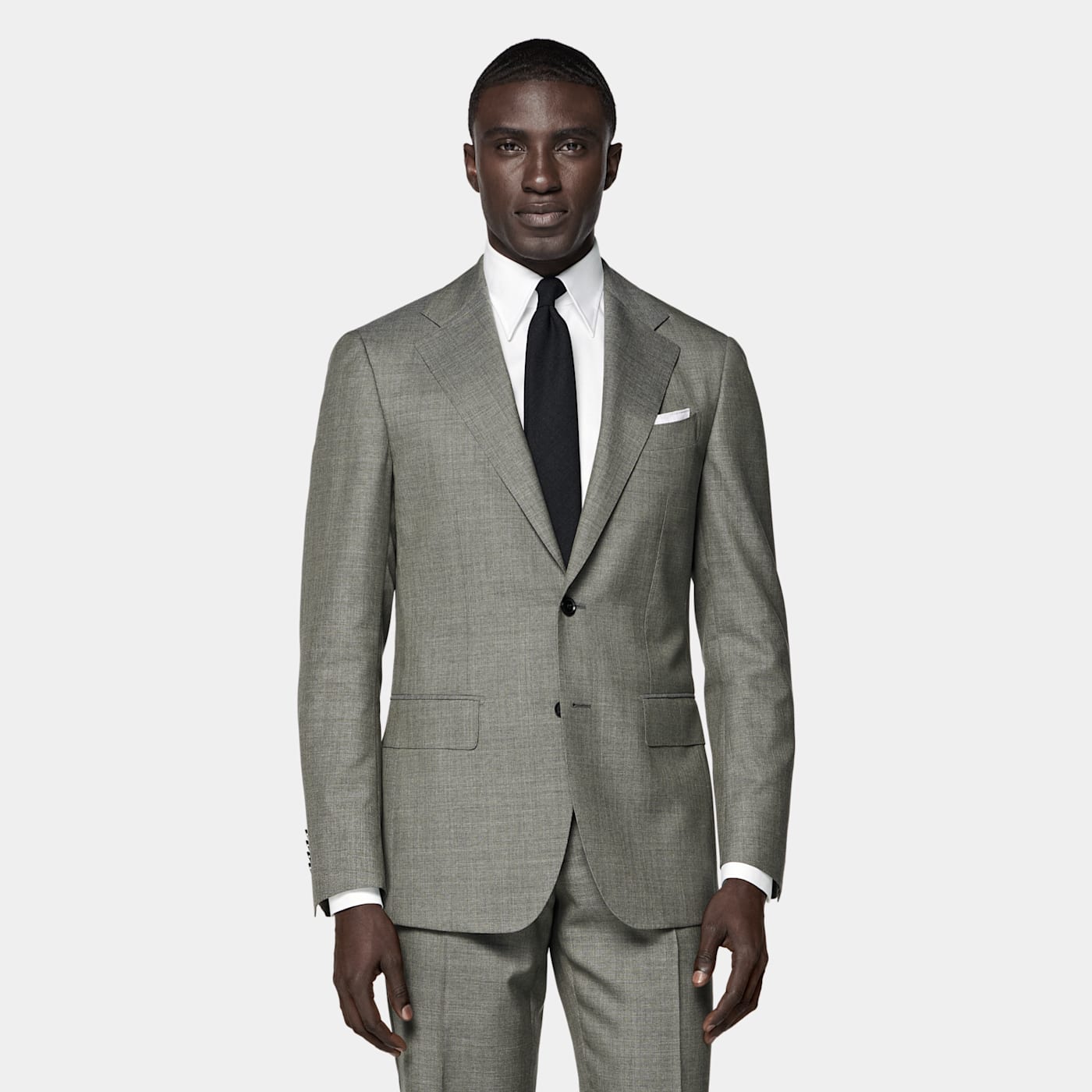 Suitsupply Mid Green Perennial Tailored Fit Havana Suit In Green