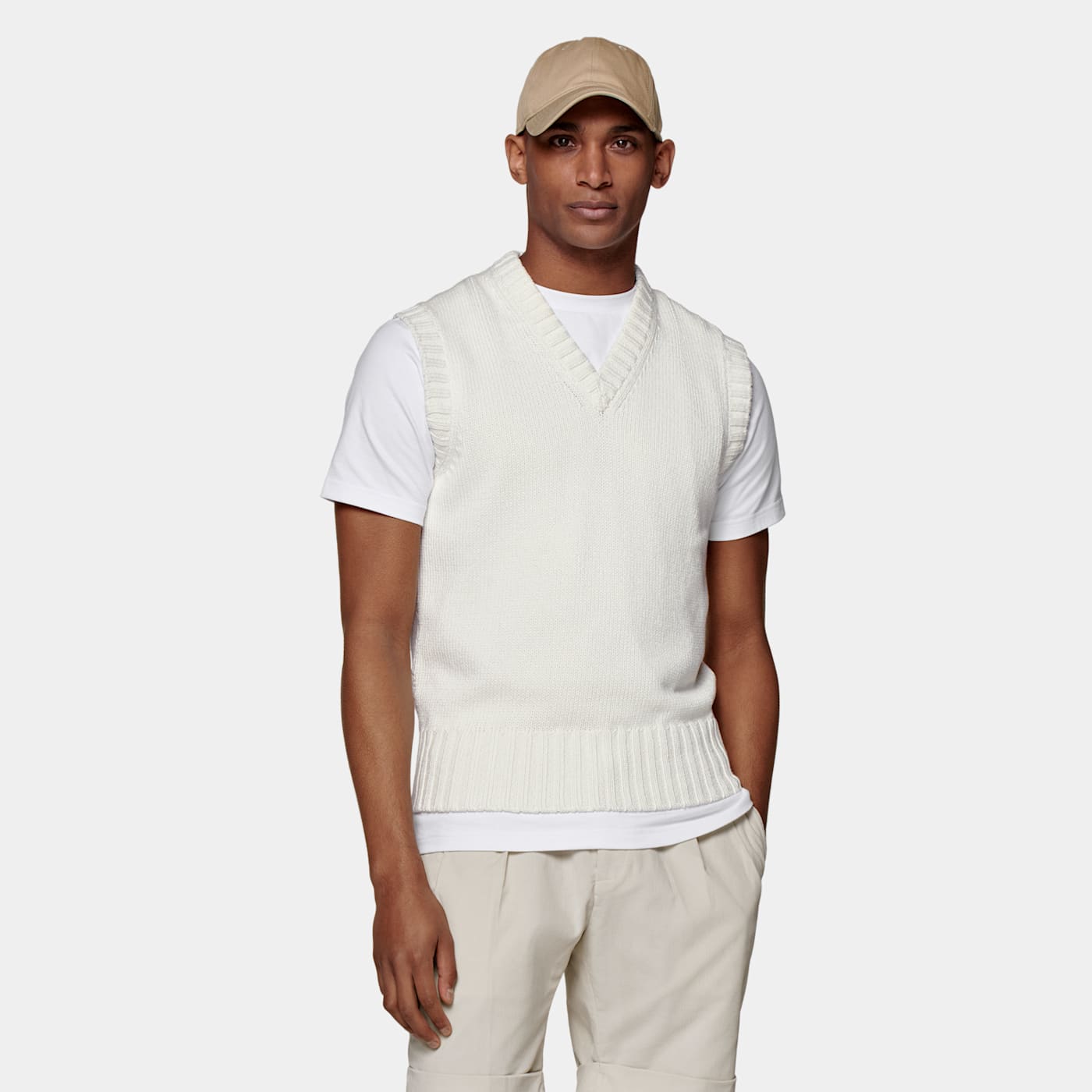 Suitsupply Off-white Spencer