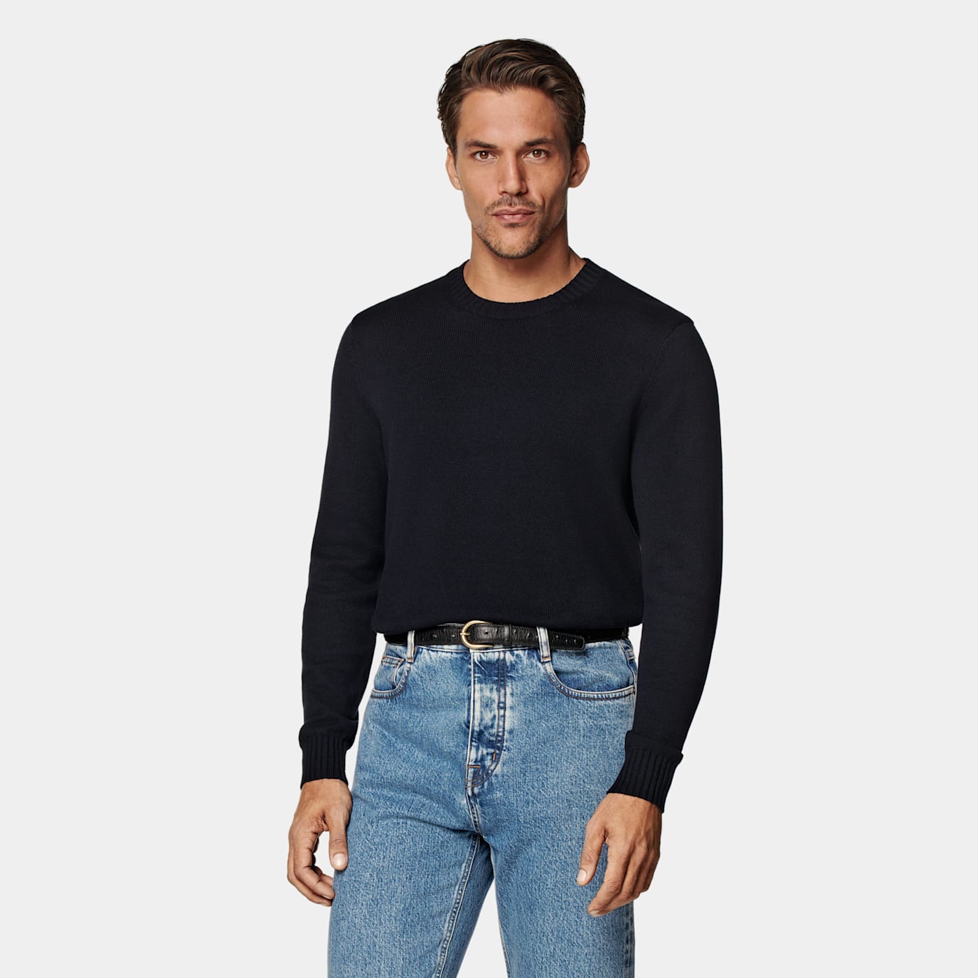 Suitsupply Navy Crewneck