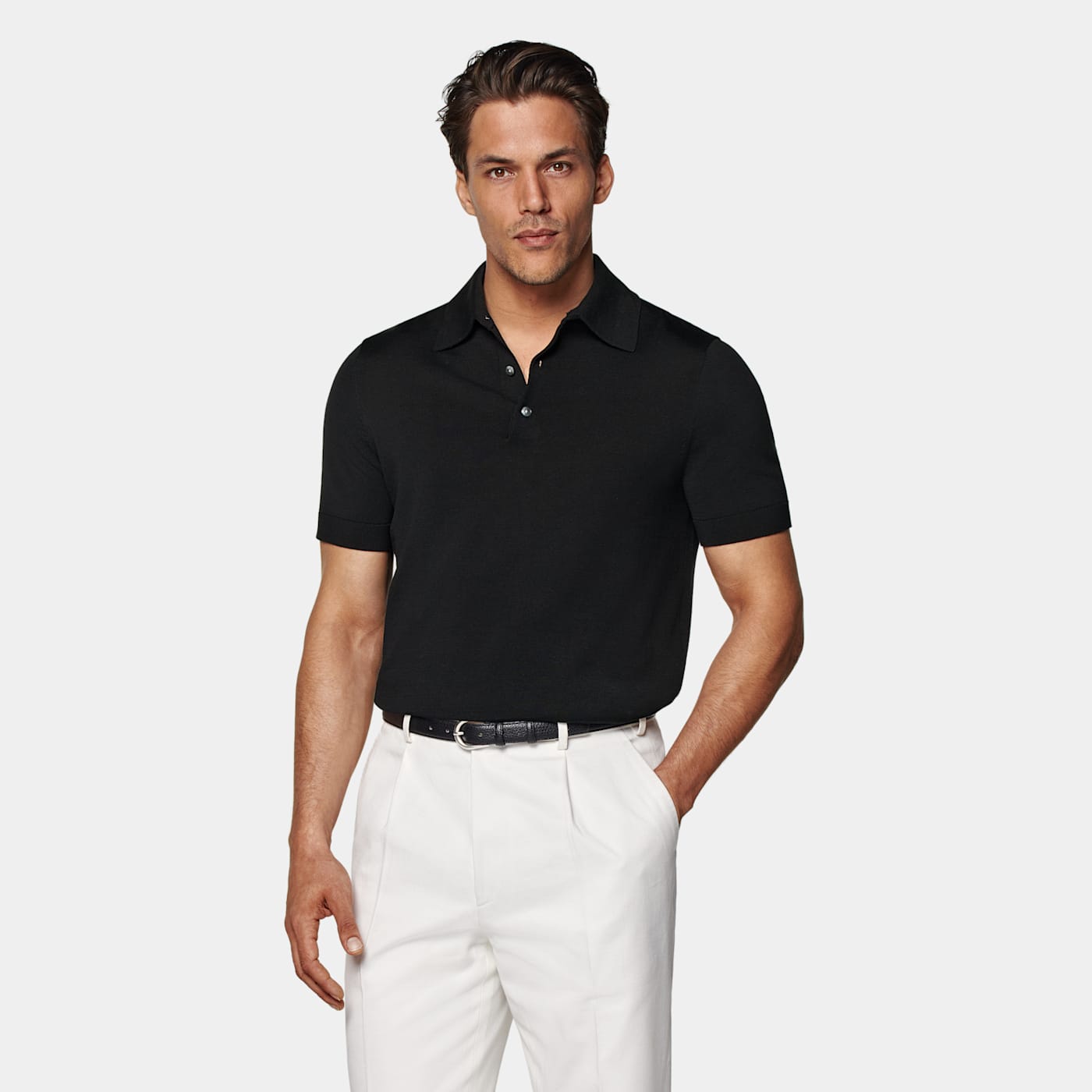 Suitsupply Black Polo