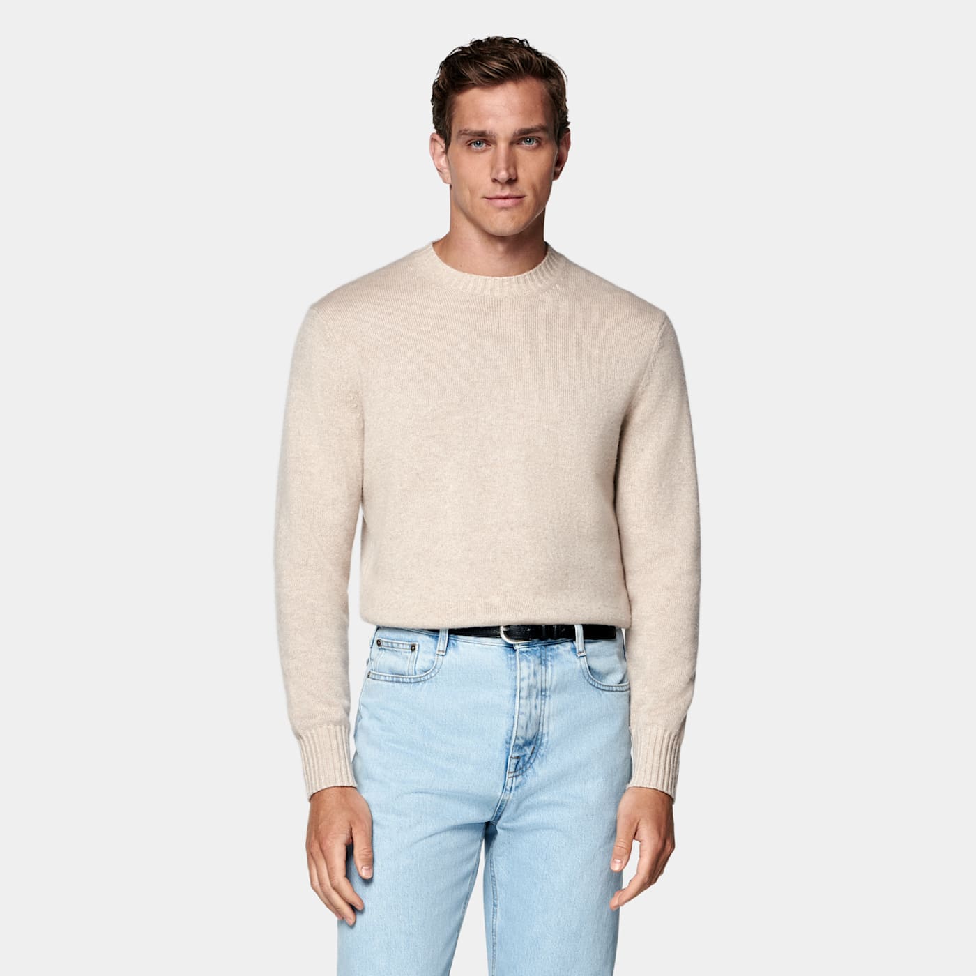 Suitsupply Sand Crewneck