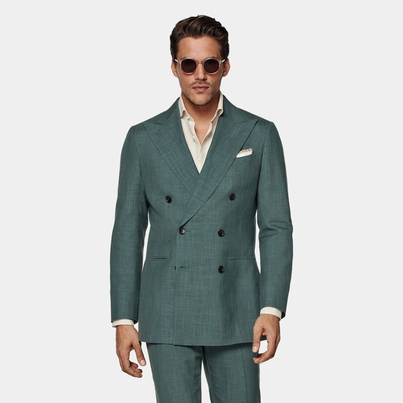 Suitsupply Green Havana Suit