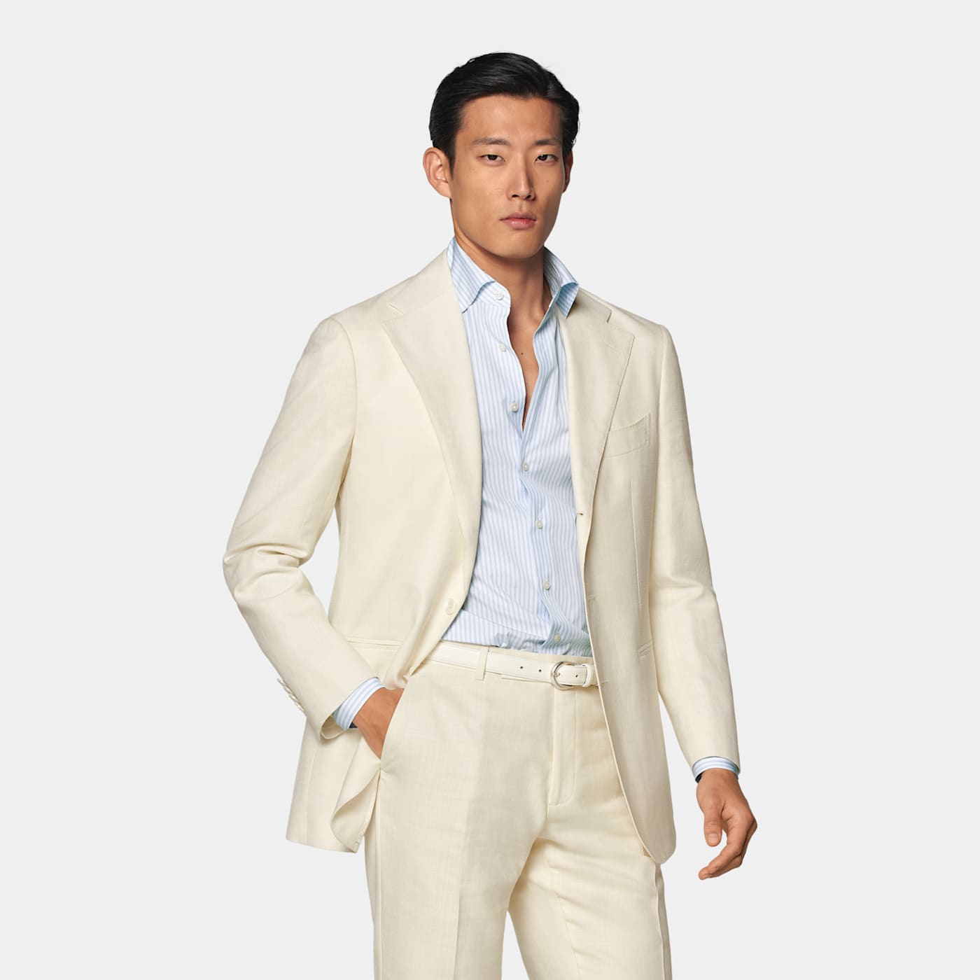 Suitsupply Off-white Roma Suit In Neutral