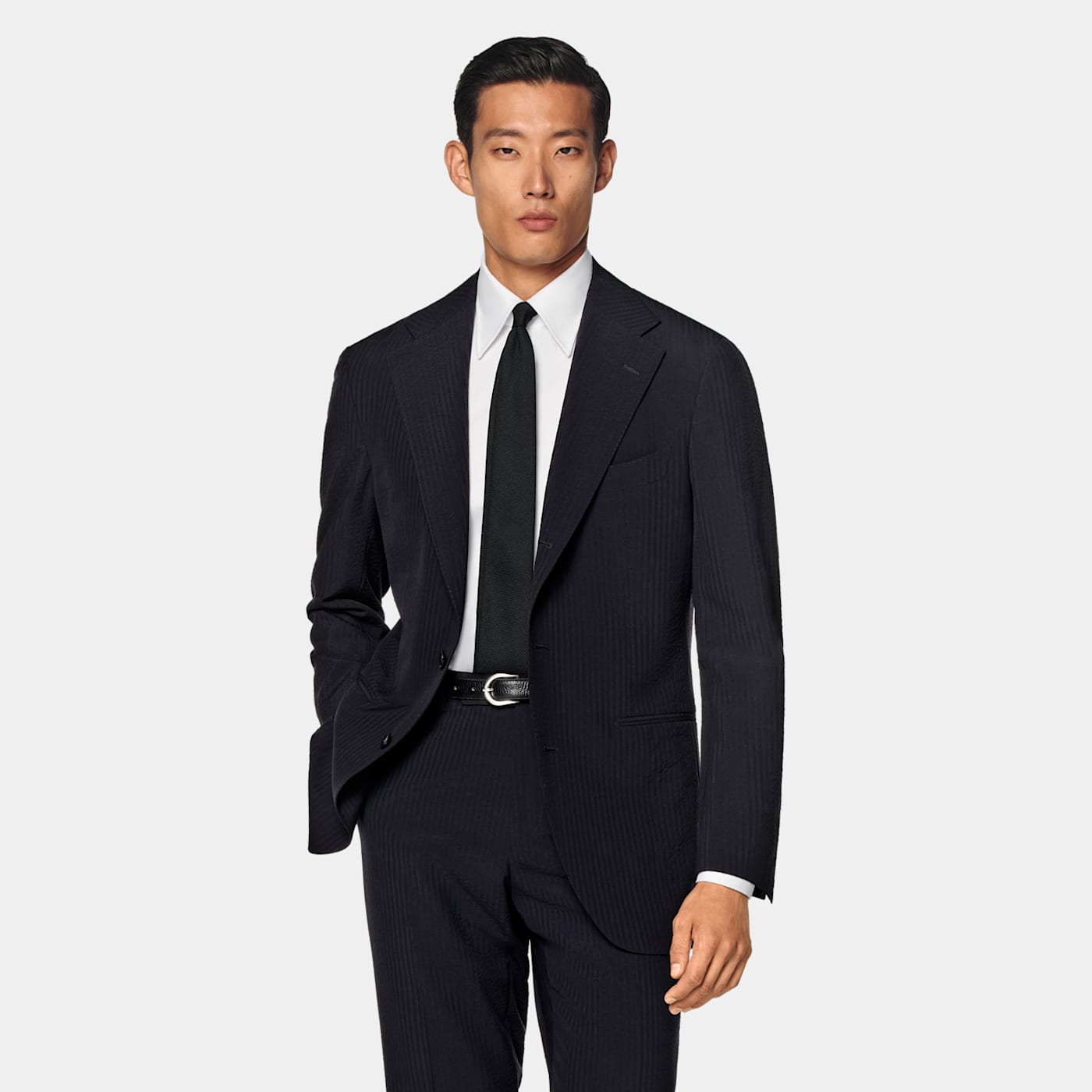 Suitsupply Navy Relaxed Fit Roma Suit