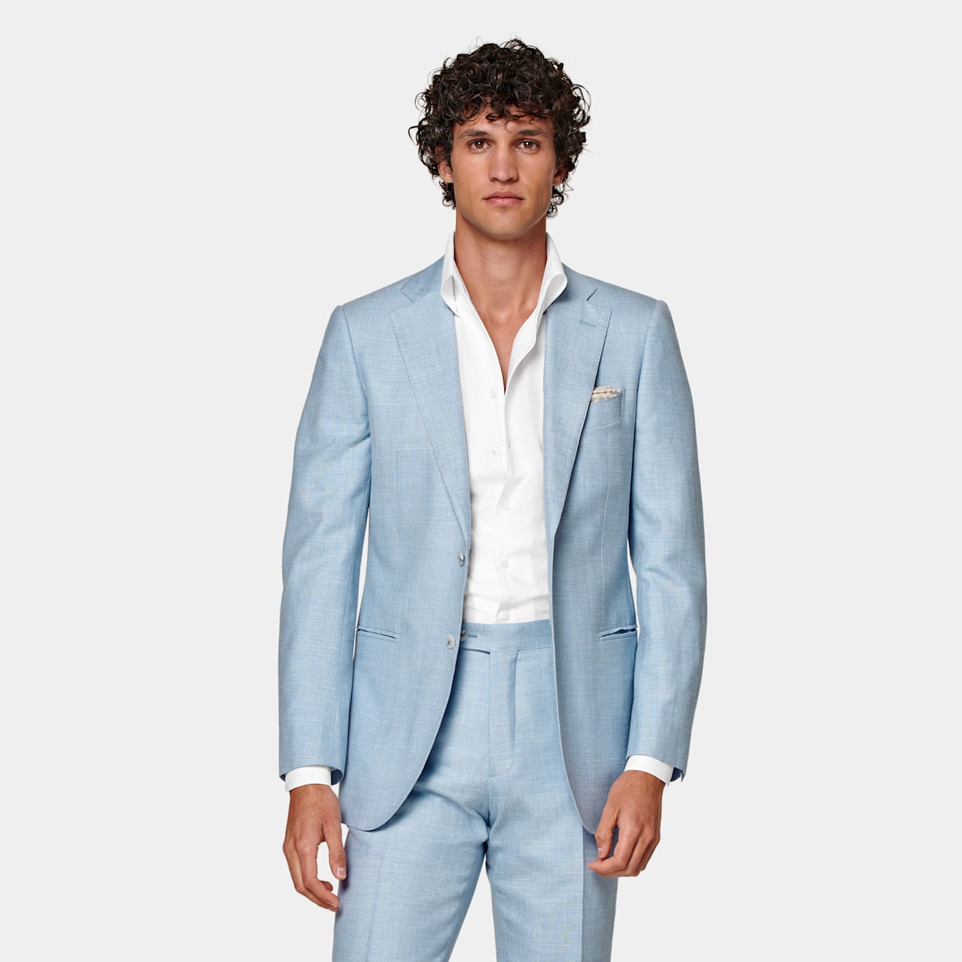 Suitsupply Light Blue Lazio Suit