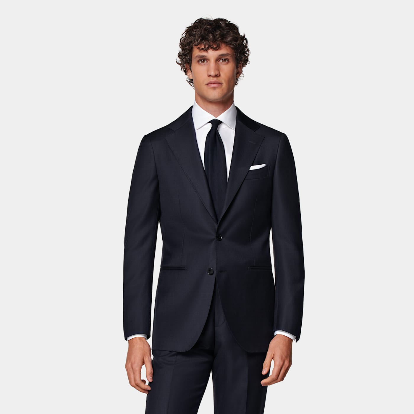 Suitsupply Light Blue Relaxed Fit Roma Suit