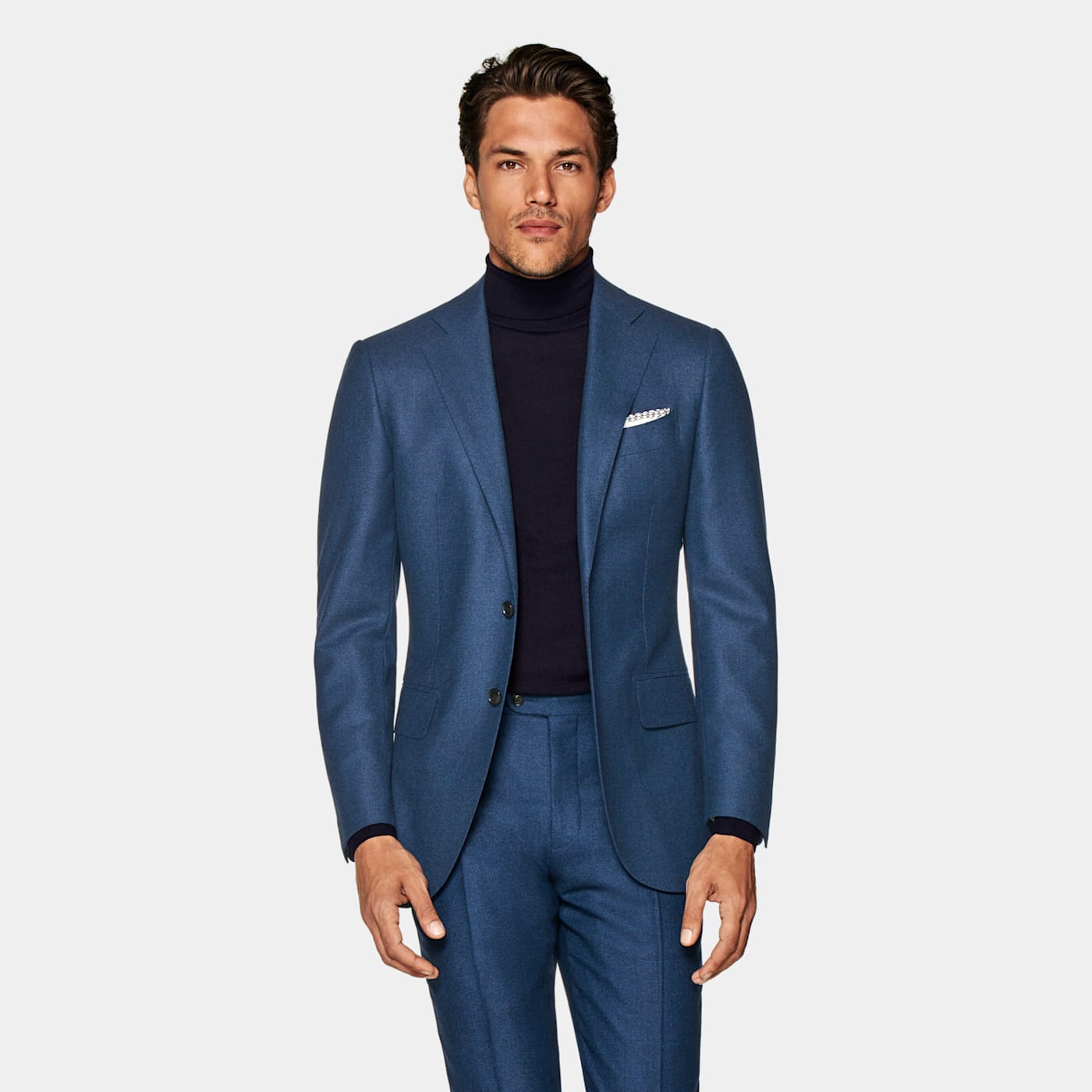 Shop Suitsupply Mid Blue Lazio Suit