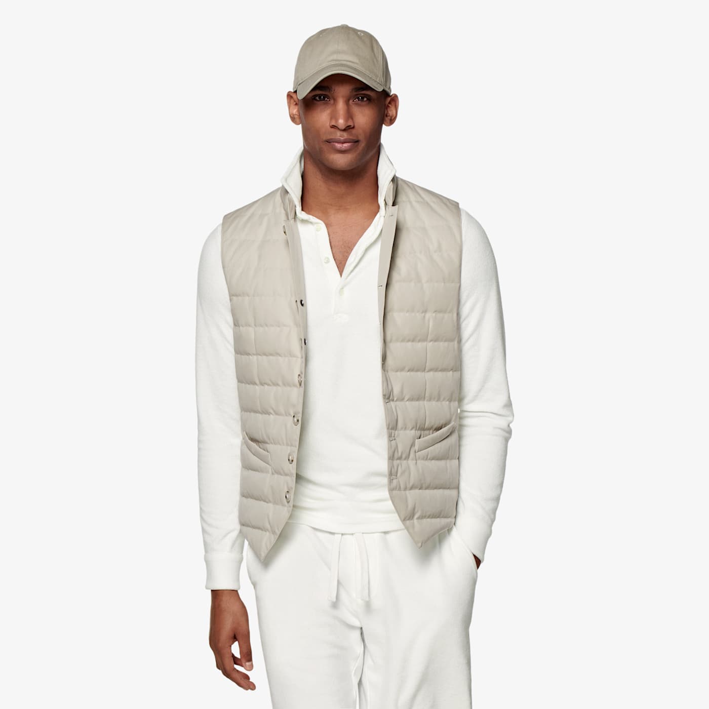Suitsupply Sand Down Vest