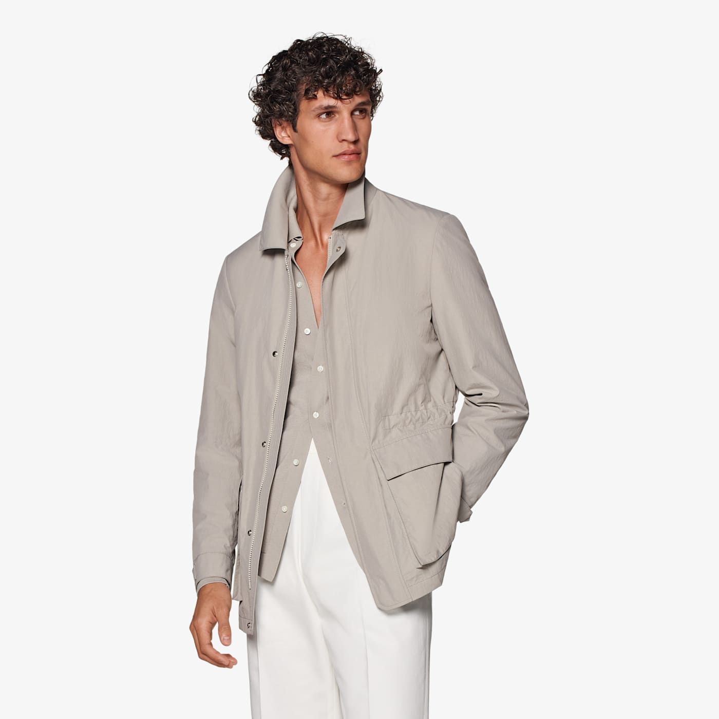 Suitsupply Sand Relaxed Fit Shirt-jacket