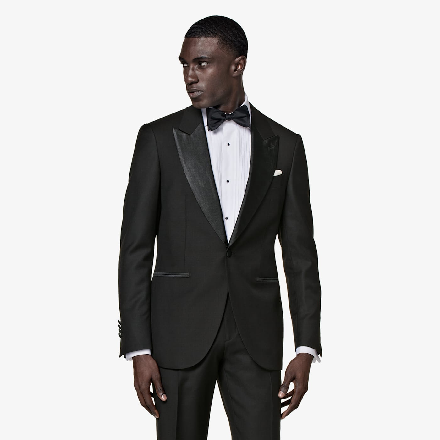 Suitsupply Black Tailored Fit Milano Dinner Jacket