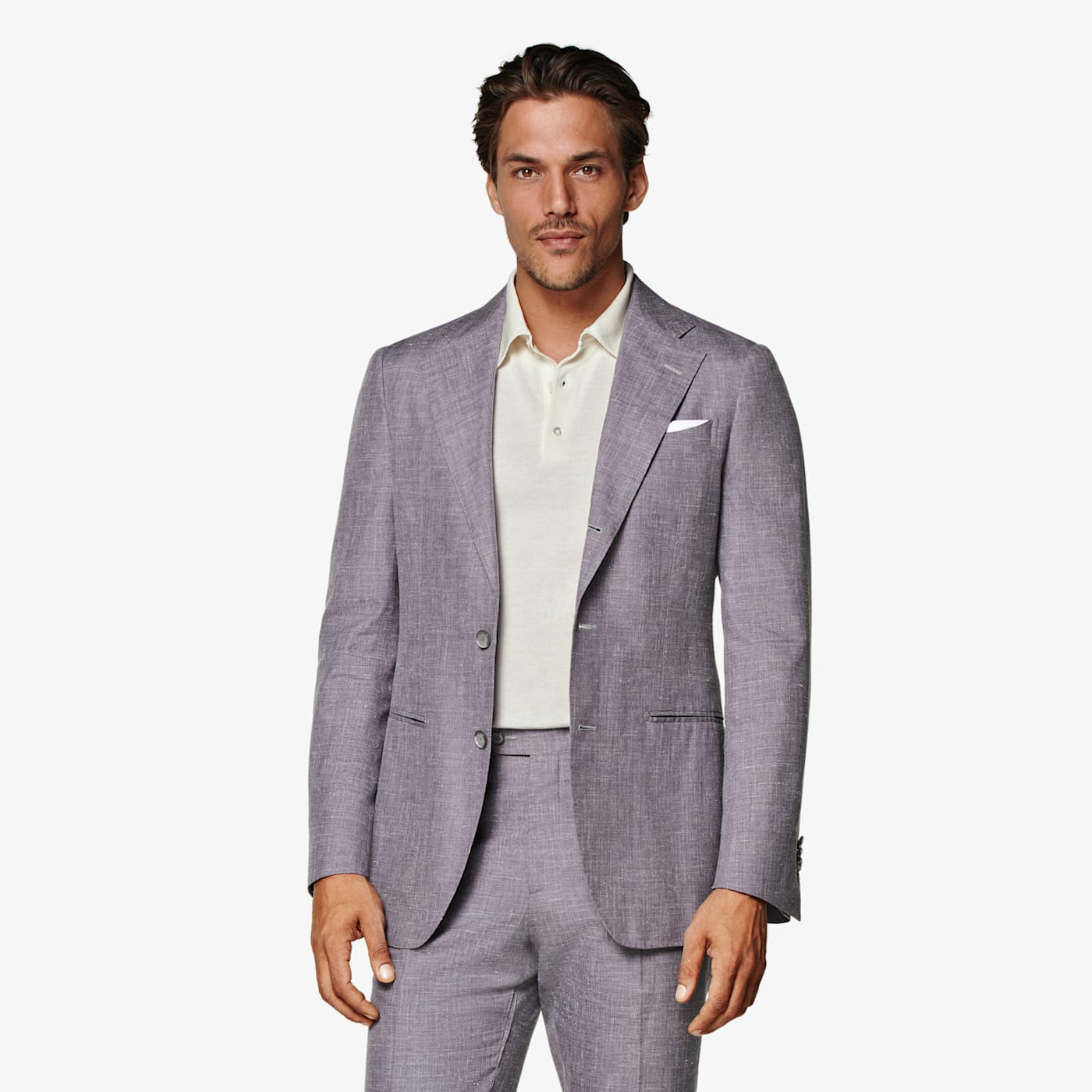 Suitsupply Purple Havana Suit